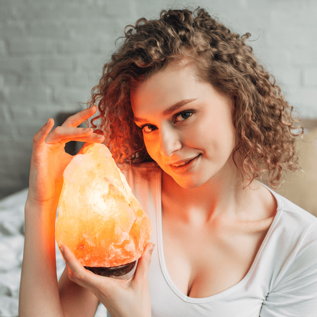 Salt Lamp | Pink Rock Beauty with Benefits | Too Yogic - Image 2