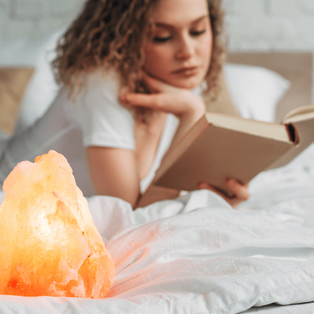 Salt Lamp | Pink Rock Beauty with Benefits | Too Yogic - Image 3